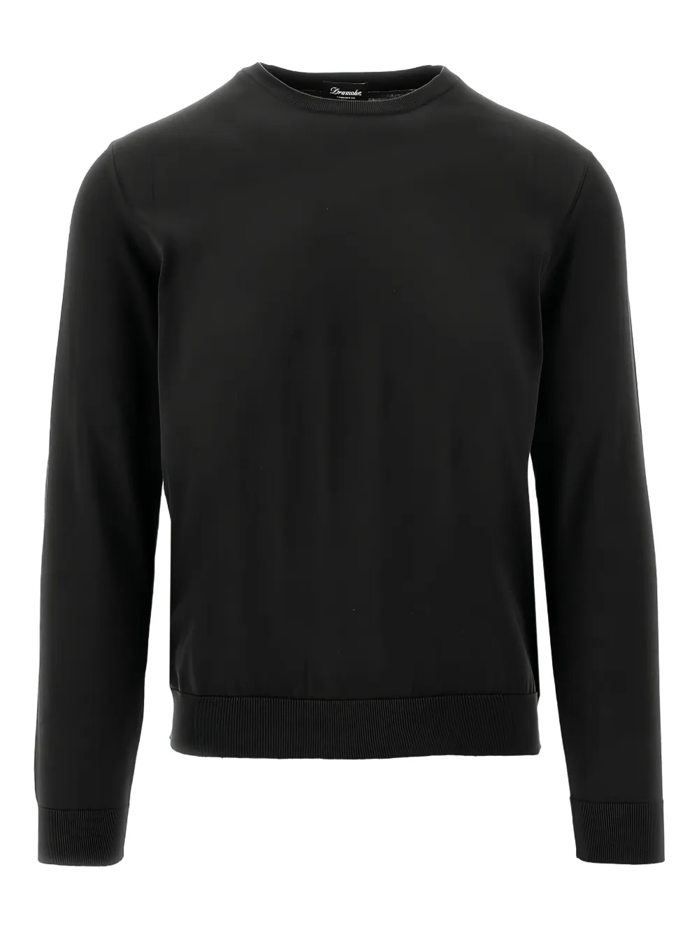 Drumohr Katoenen sweater Zwart