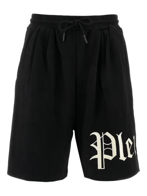 Pleasures logo-print drawstring shorts