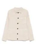 Circolo 1901 linen-blend shirt jacket - Neutrals