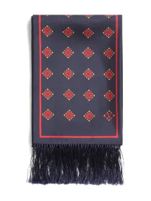 マフラー・ストール VALENTINO BLACK VELVET SCARF VALENTINO(ヴァレンティノ) マフラー・ストール(レディース