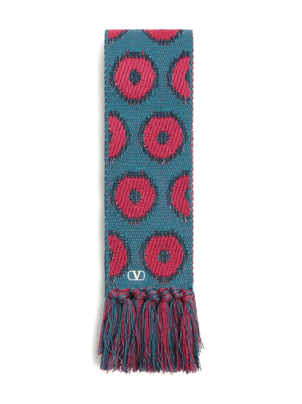 Valentino Garavani Antibes scarf - Blue