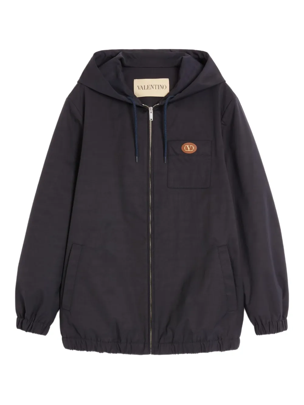 Valentino Garavani Jack met VLogo-patch en capuchon Blauw