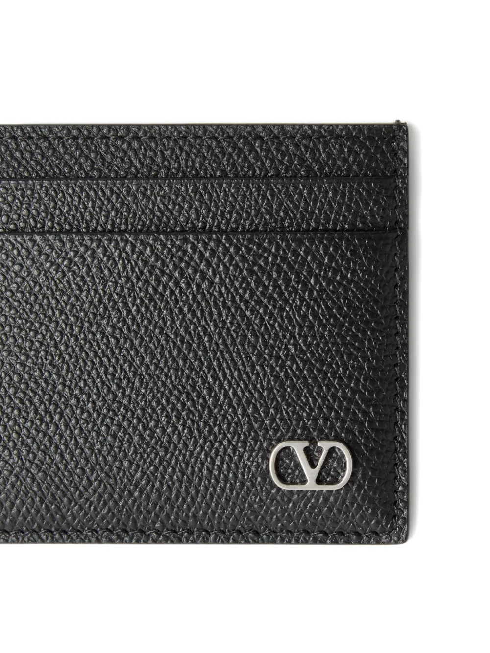 Valentino Garavani Pasjeshouder met textuur Zwart