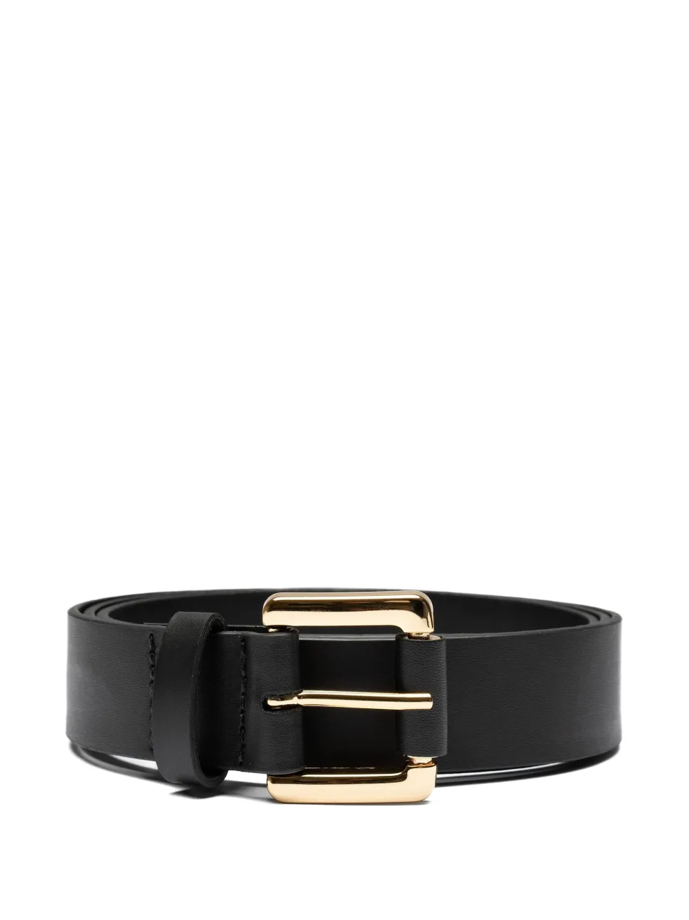 Studio Chofakian cinturón con hebilla dorada | negro | Image 1