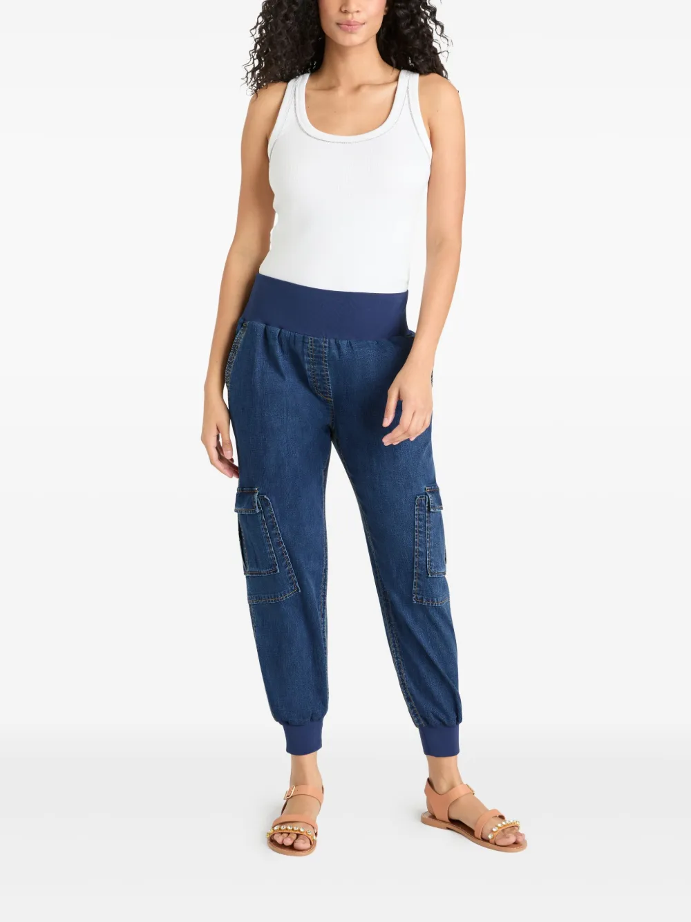 Cinq A Sept Giles denim broek - Blauw