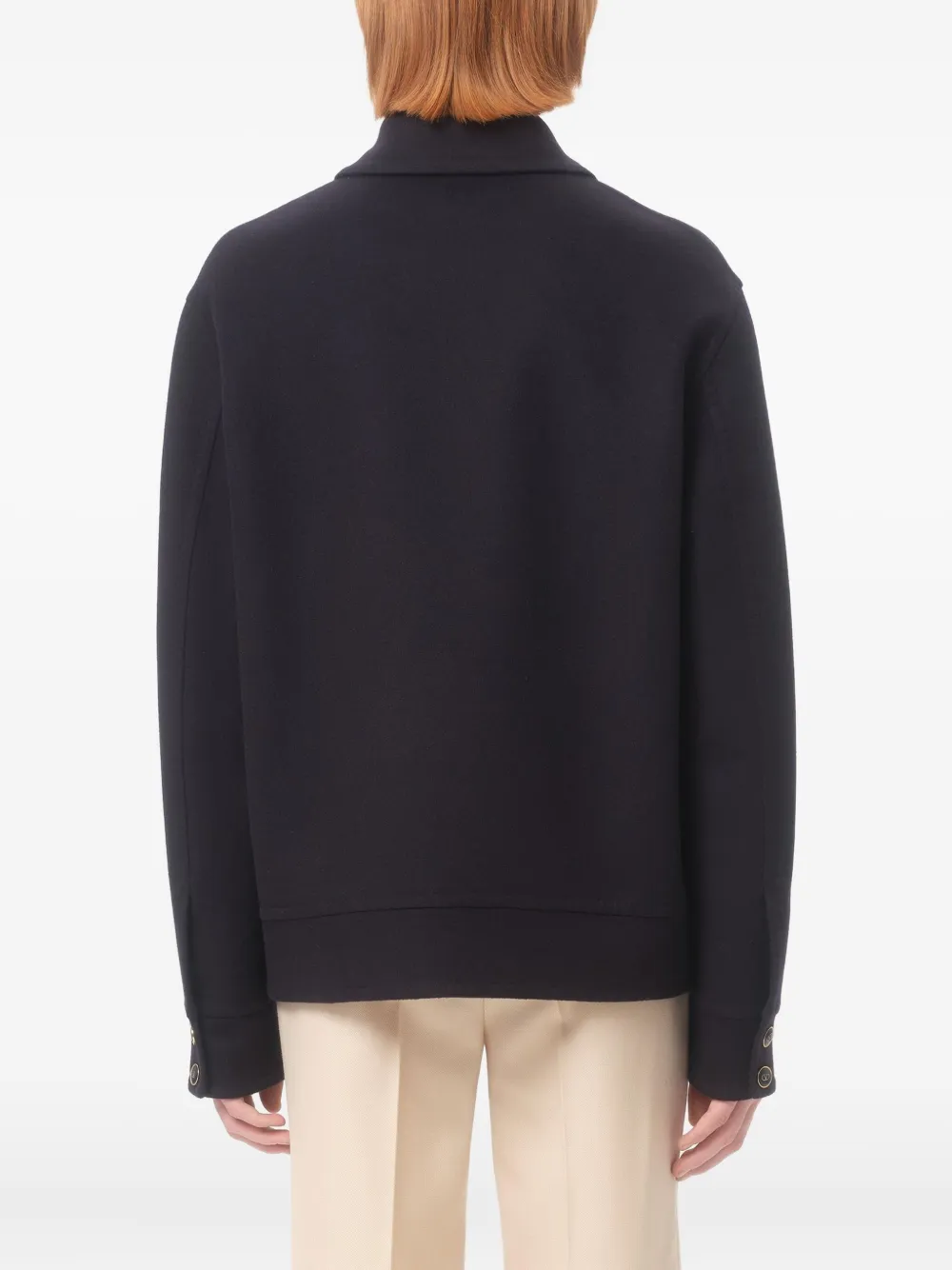 Valentino Garavani Vlogo Signature shirtjack Blauw