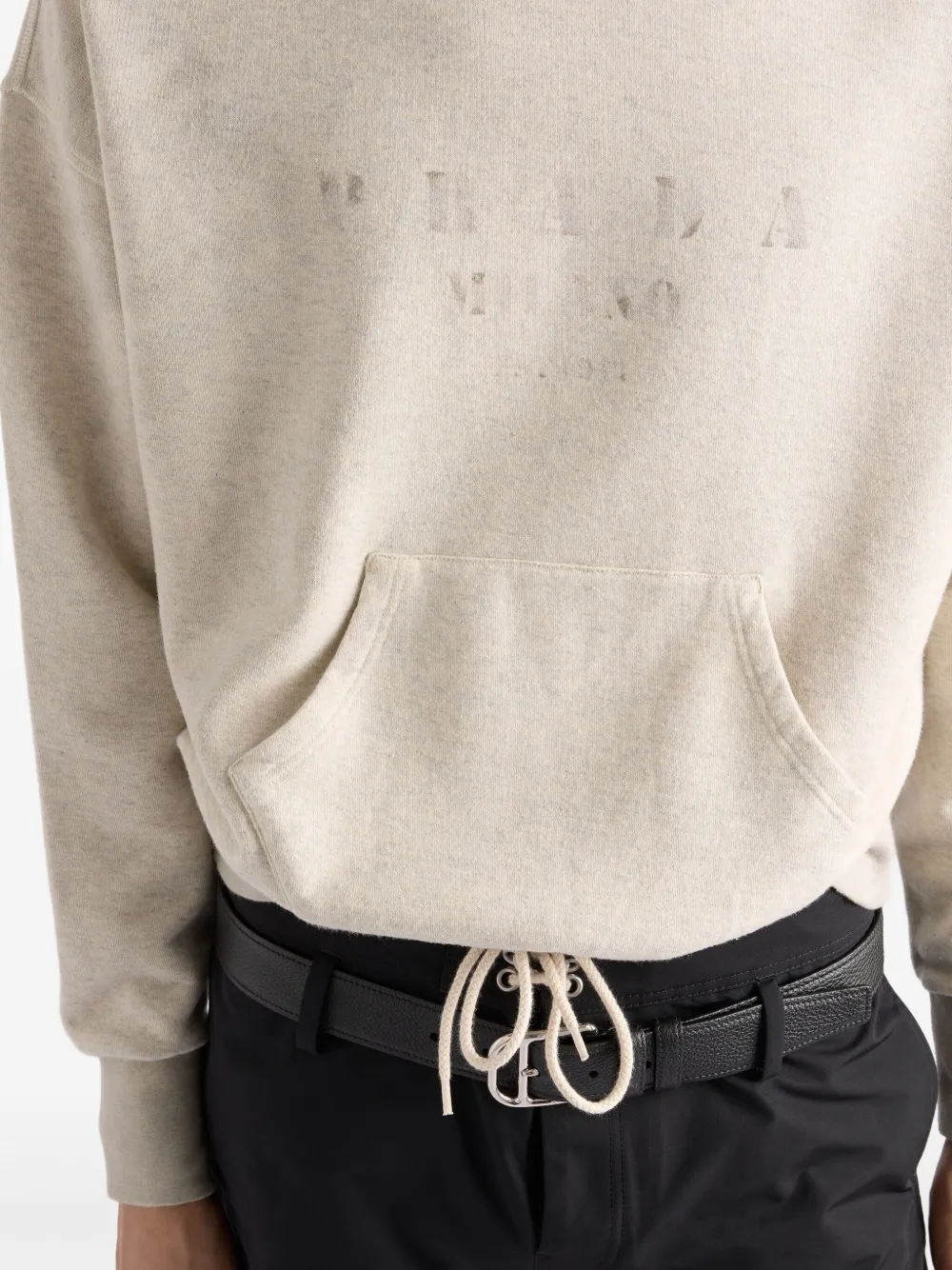 Prada Katoenen hoodie Wit