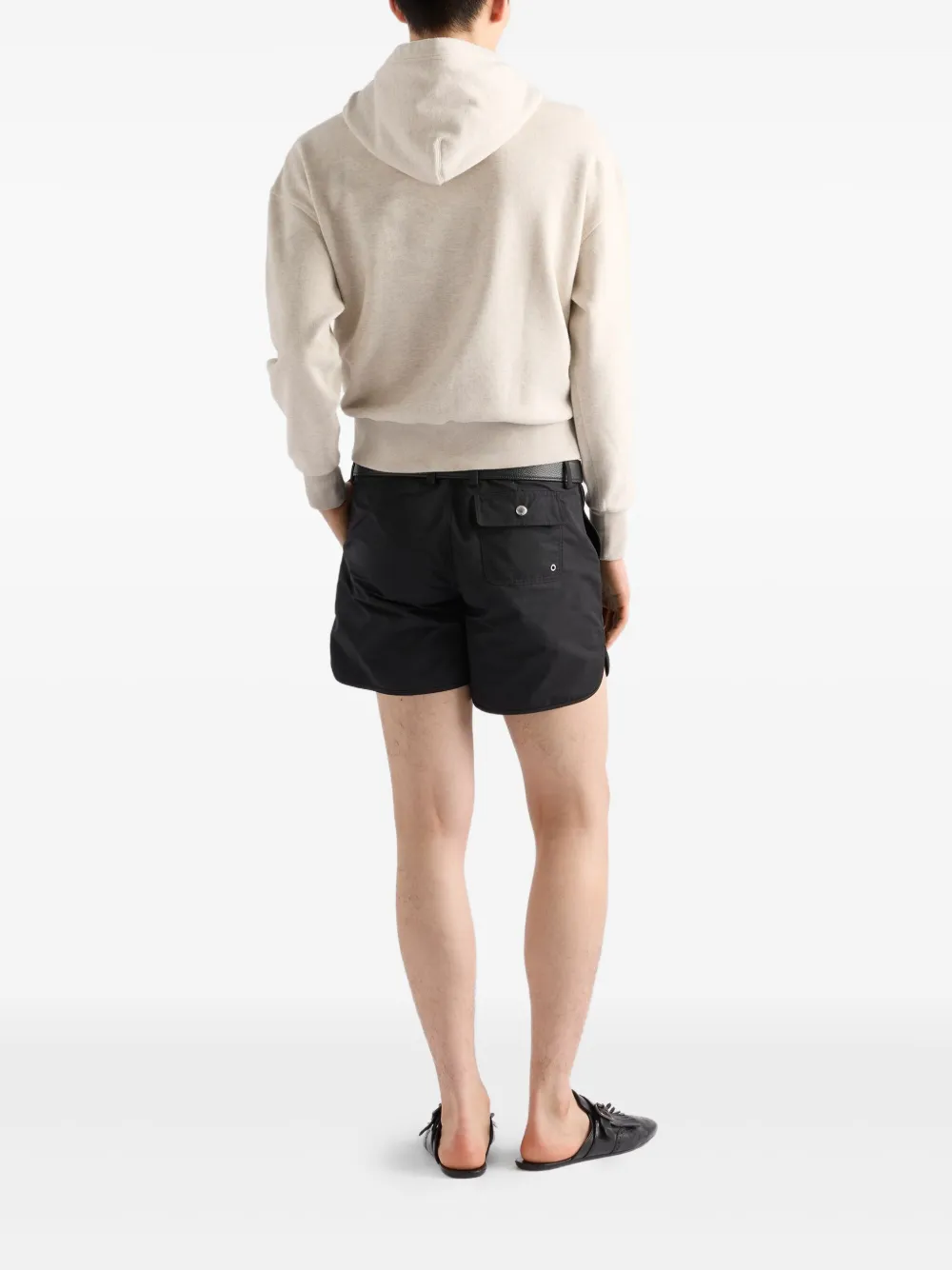 Prada Katoenen hoodie Wit