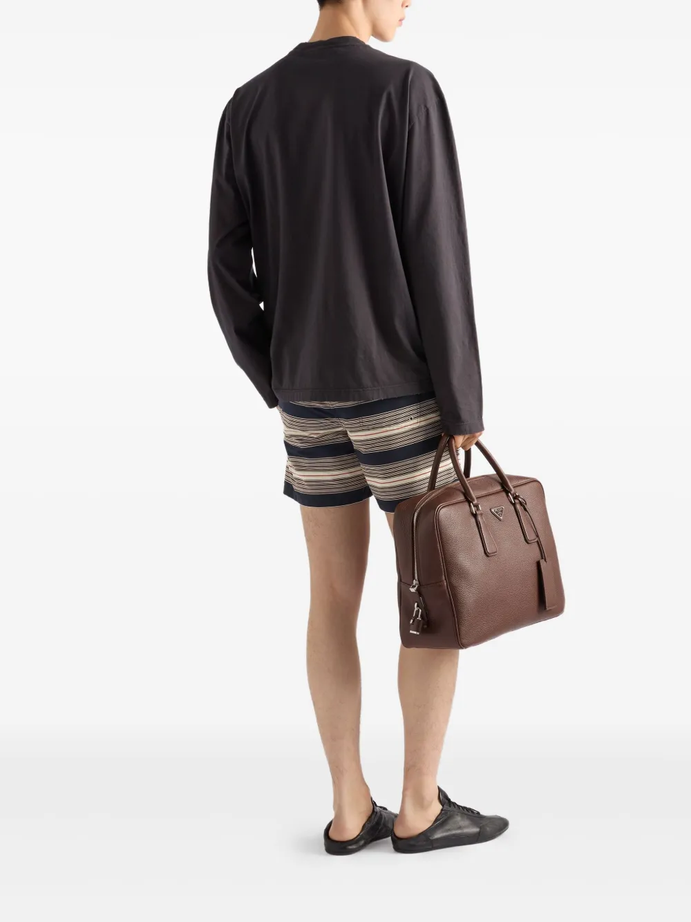 Prada Katoenen T-shirt Grijs