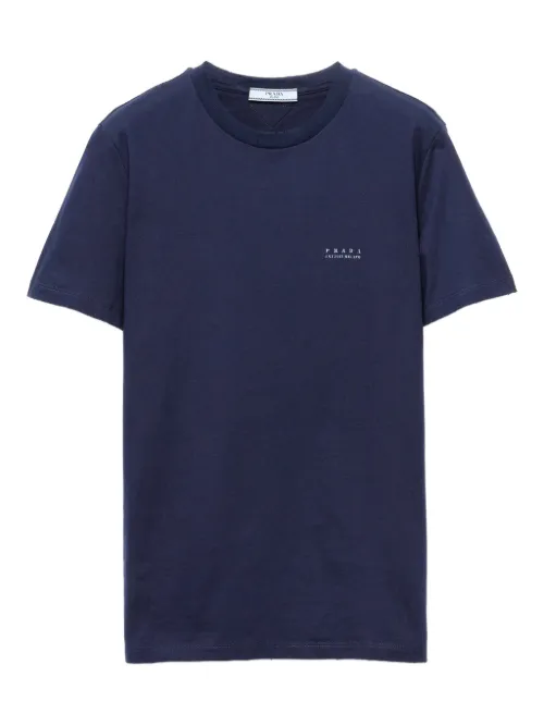 T-shirt à logo imprimé - Prada - Modalova