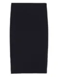 Prada cotton midi skirt - Black