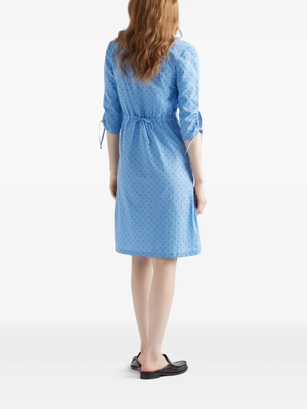 Prada Eyelet Lace Dress
