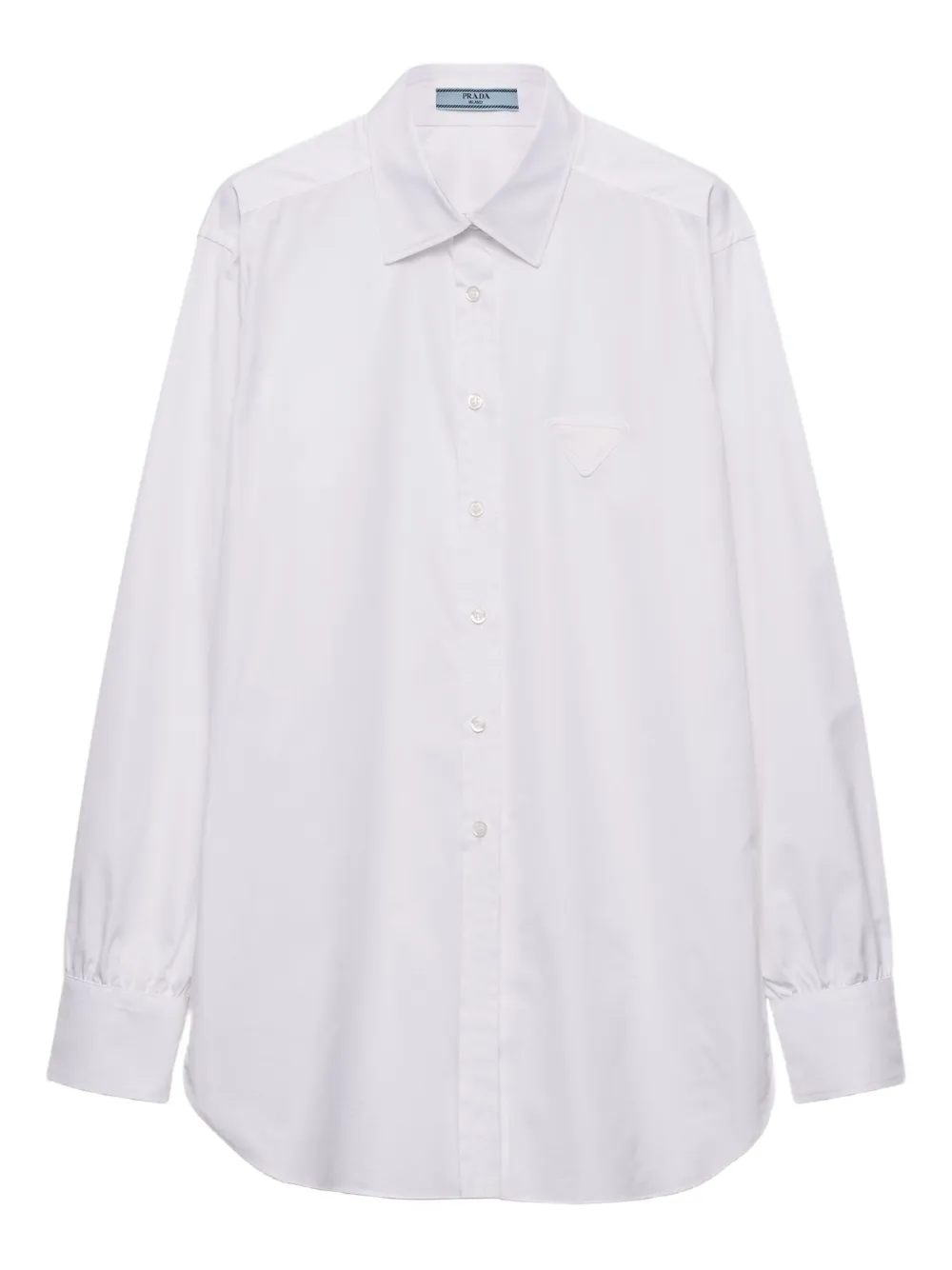 Prada Katoenen blouse Wit