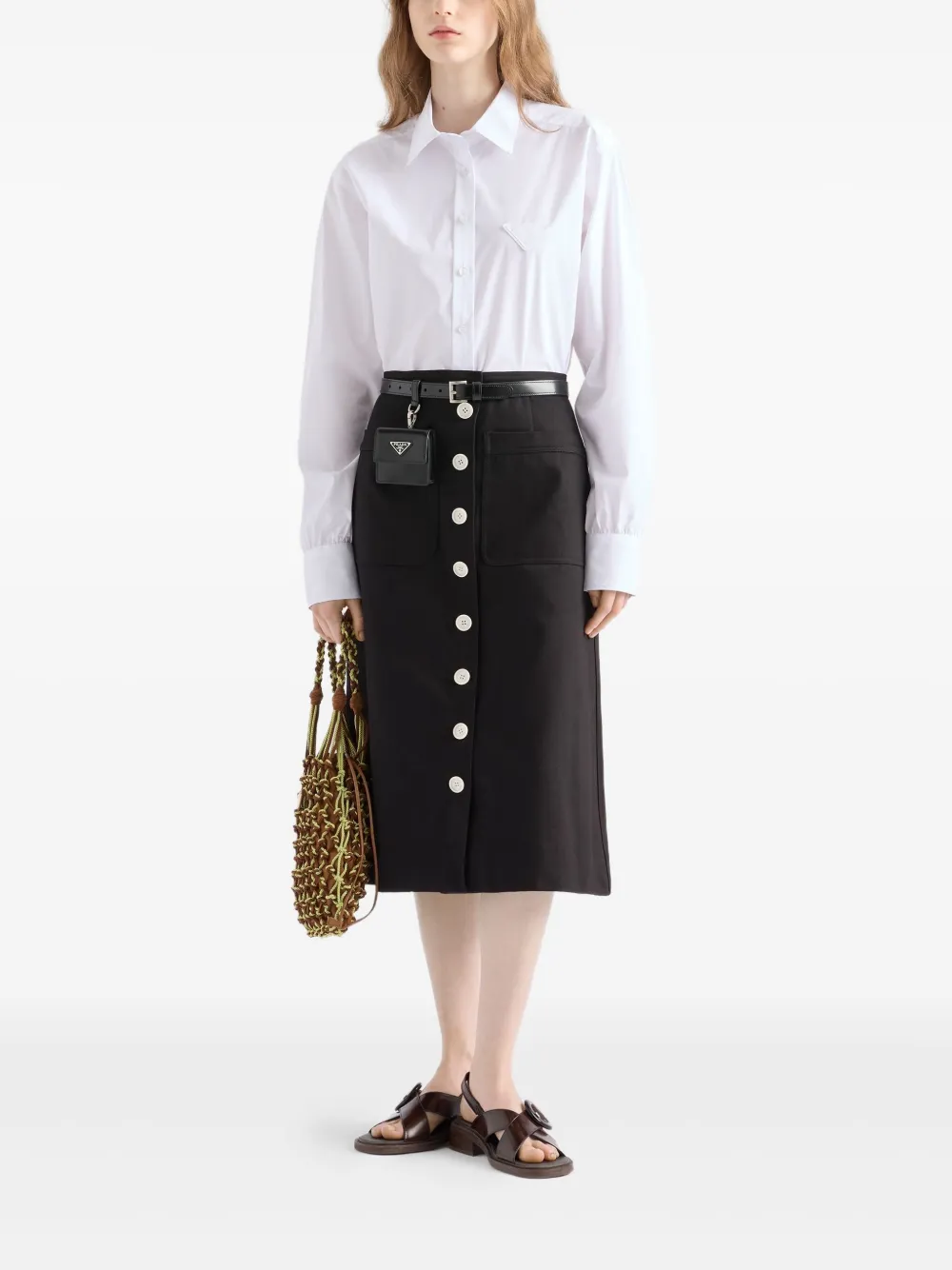 Prada Katoenen blouse - Wit