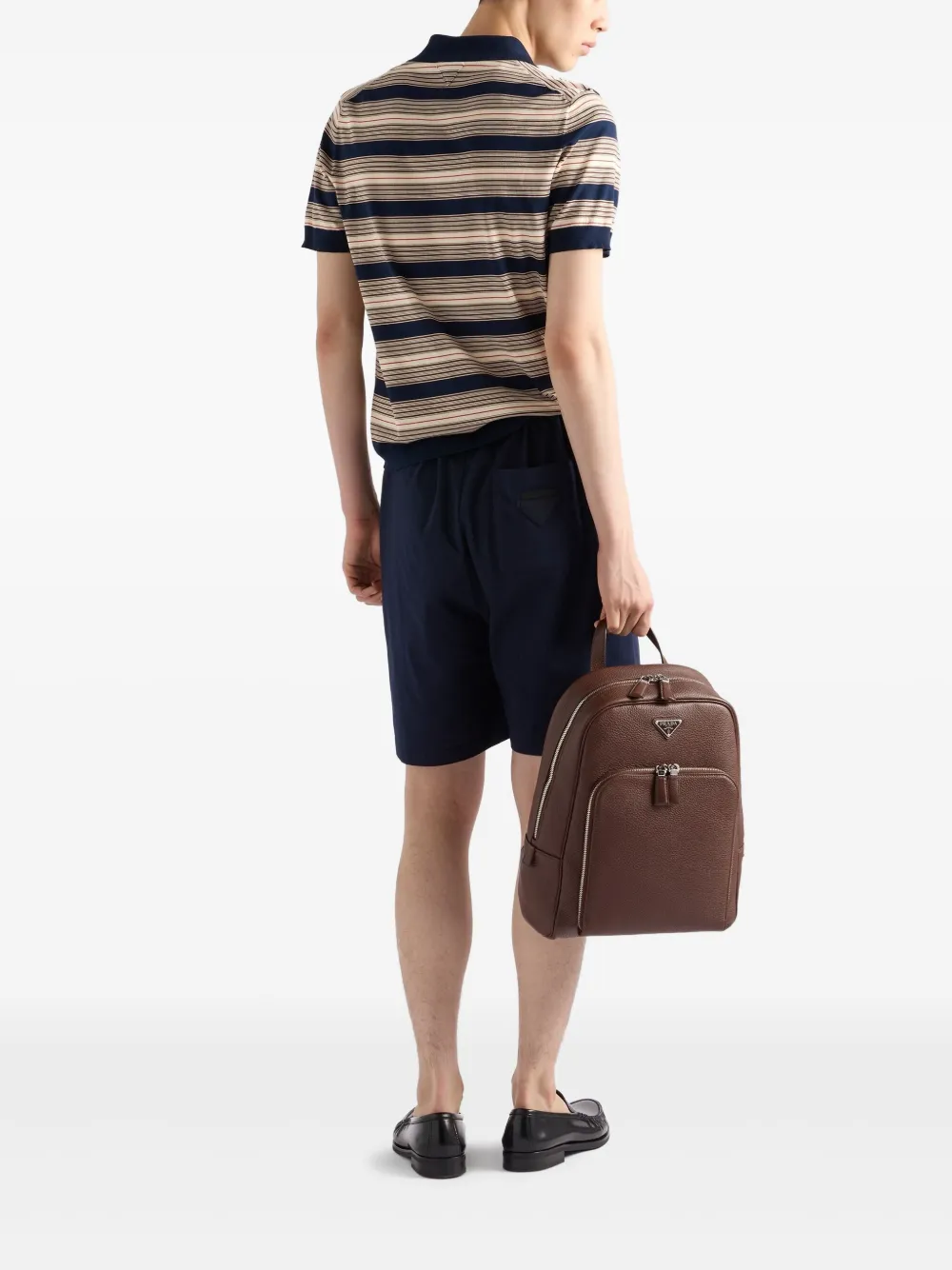 Prada Katoenen bermuda shorts Blauw