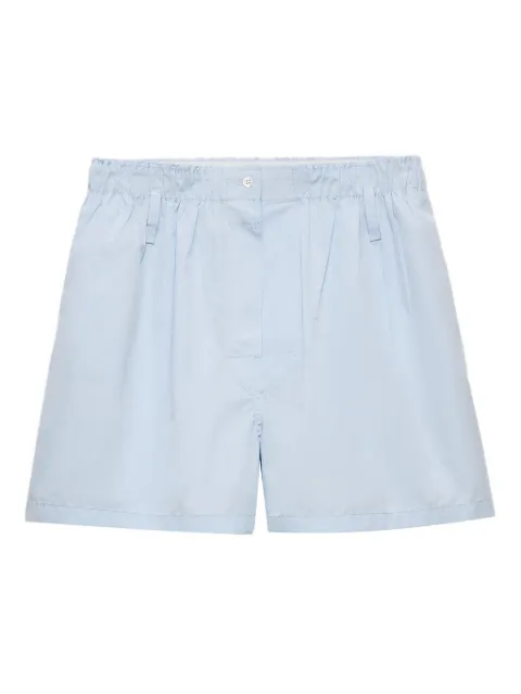 Prada cotton-poplin shorts