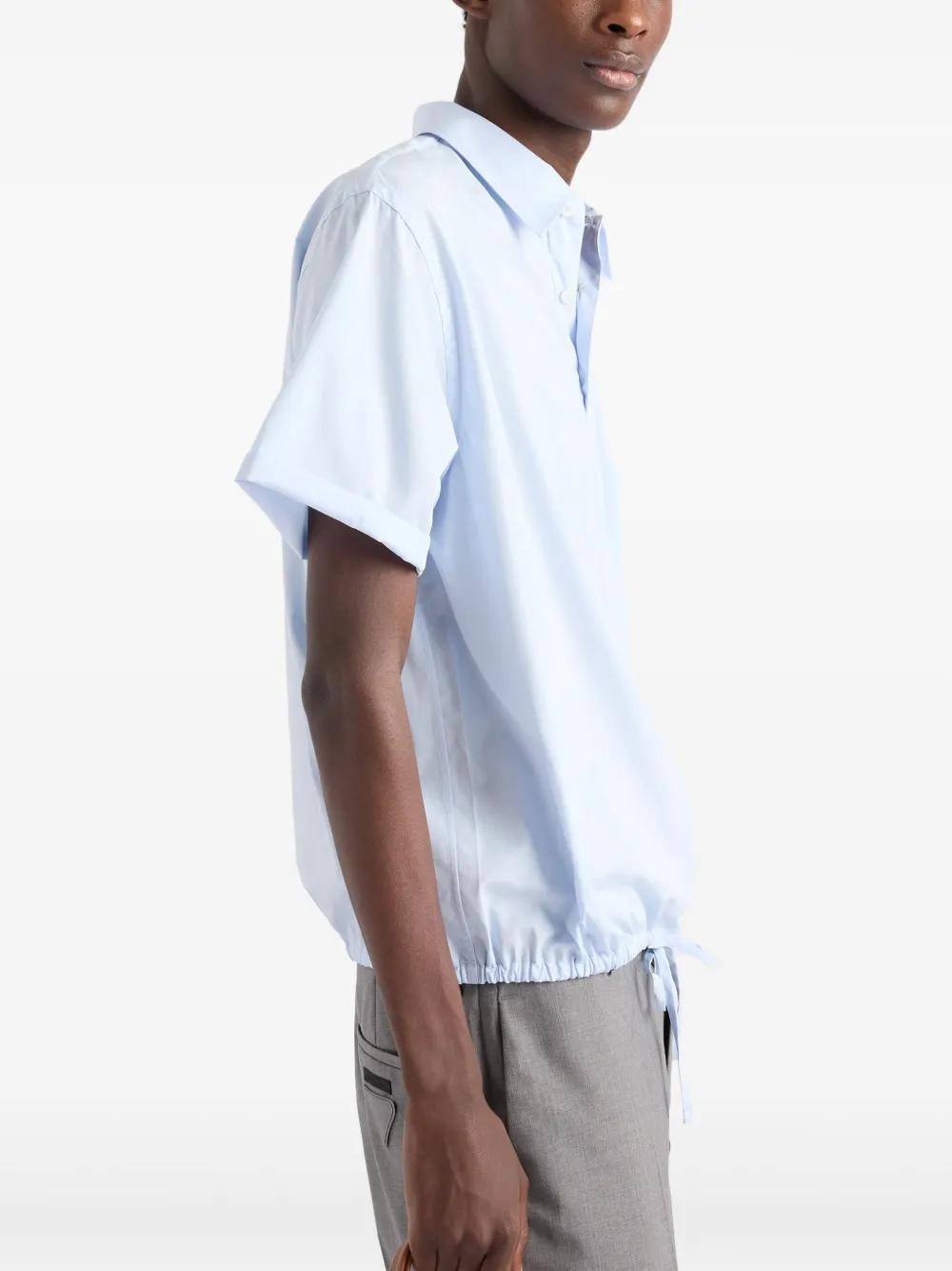 Prada Katoenen poloshirt Blauw