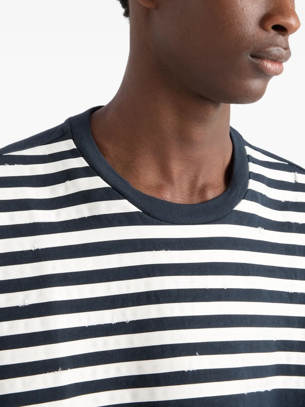 Prada Katoenen T-shirt Blauw