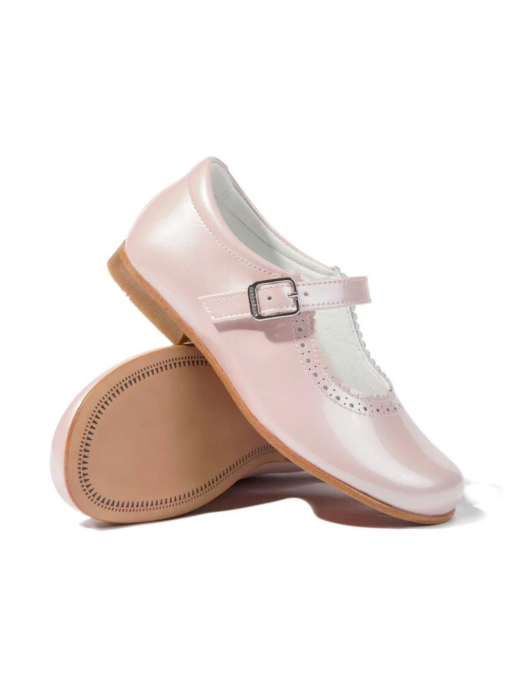 ANDANINES buckle-detail ballerinas Pink