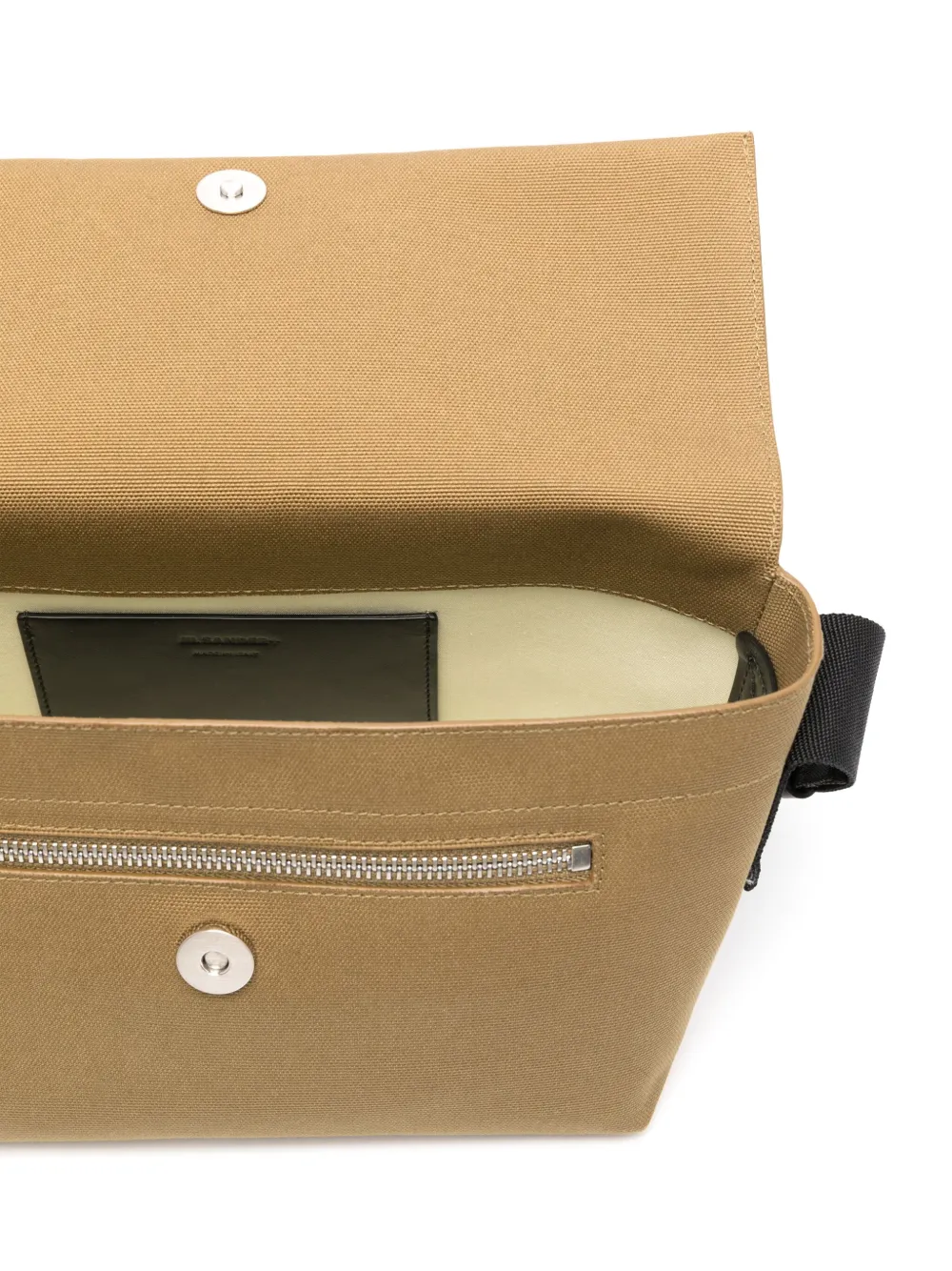 JIL SANDER LOGO-PRINT MESSENGER BAG