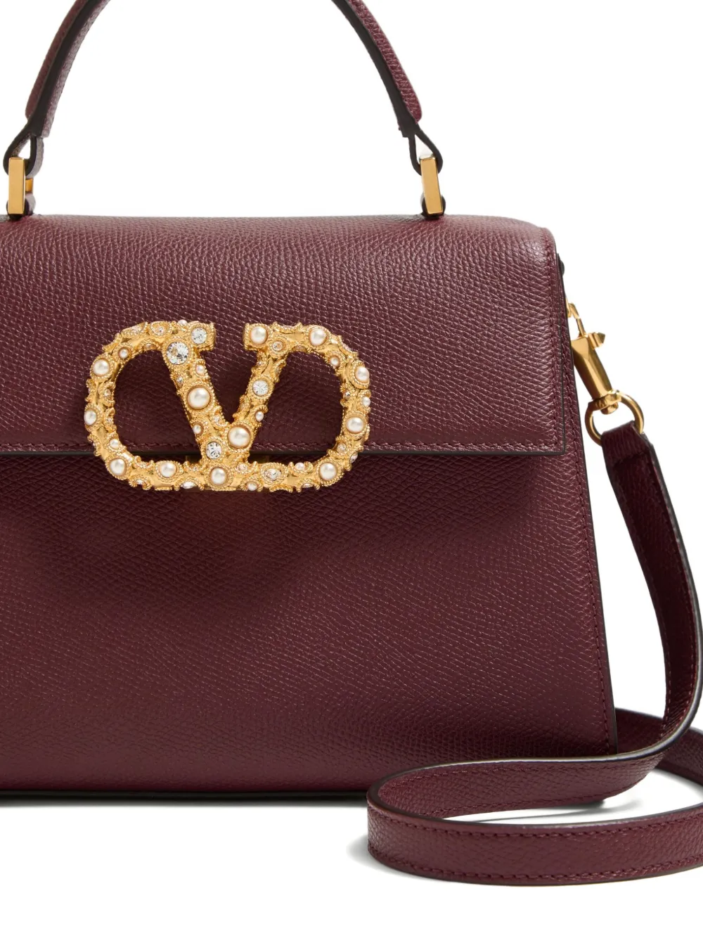 Valentino Garavani Kleine VSling handtas Bruin