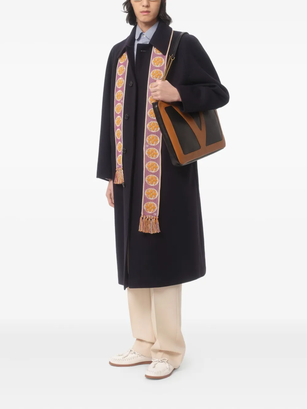 Valentino Garavani single-breasted wool-cashmere coat | Single Breasted Coats | Image 2