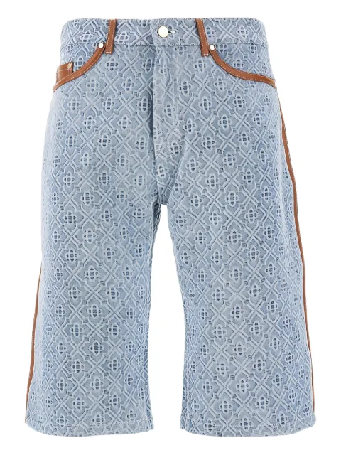 Casablanca embroidered bermuda shorts