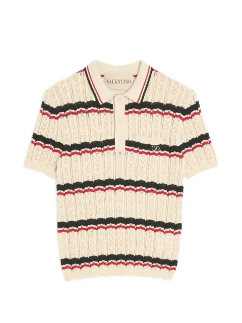 Valentino Garavani playera tipo polo VLogo