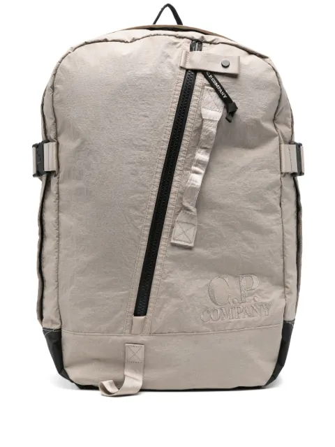 C.P. Company logo-embroidered backpack