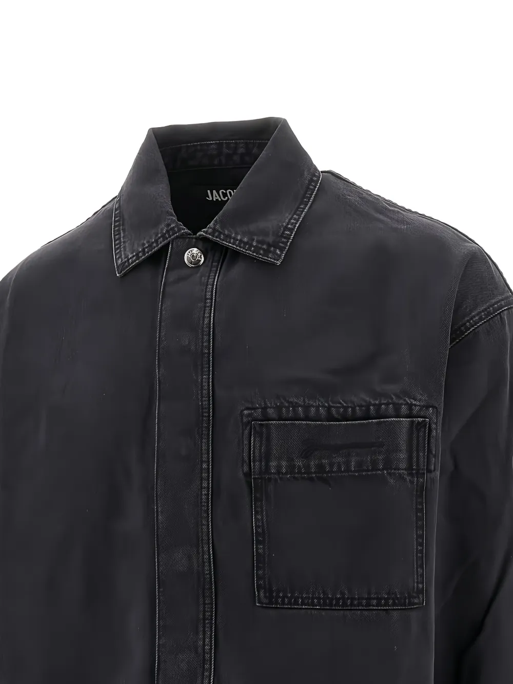 Jacquemus Denim overhemd Zwart
