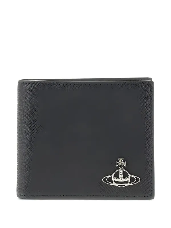 Vivienne Westwood Kent Bi-fold Wallet in Black