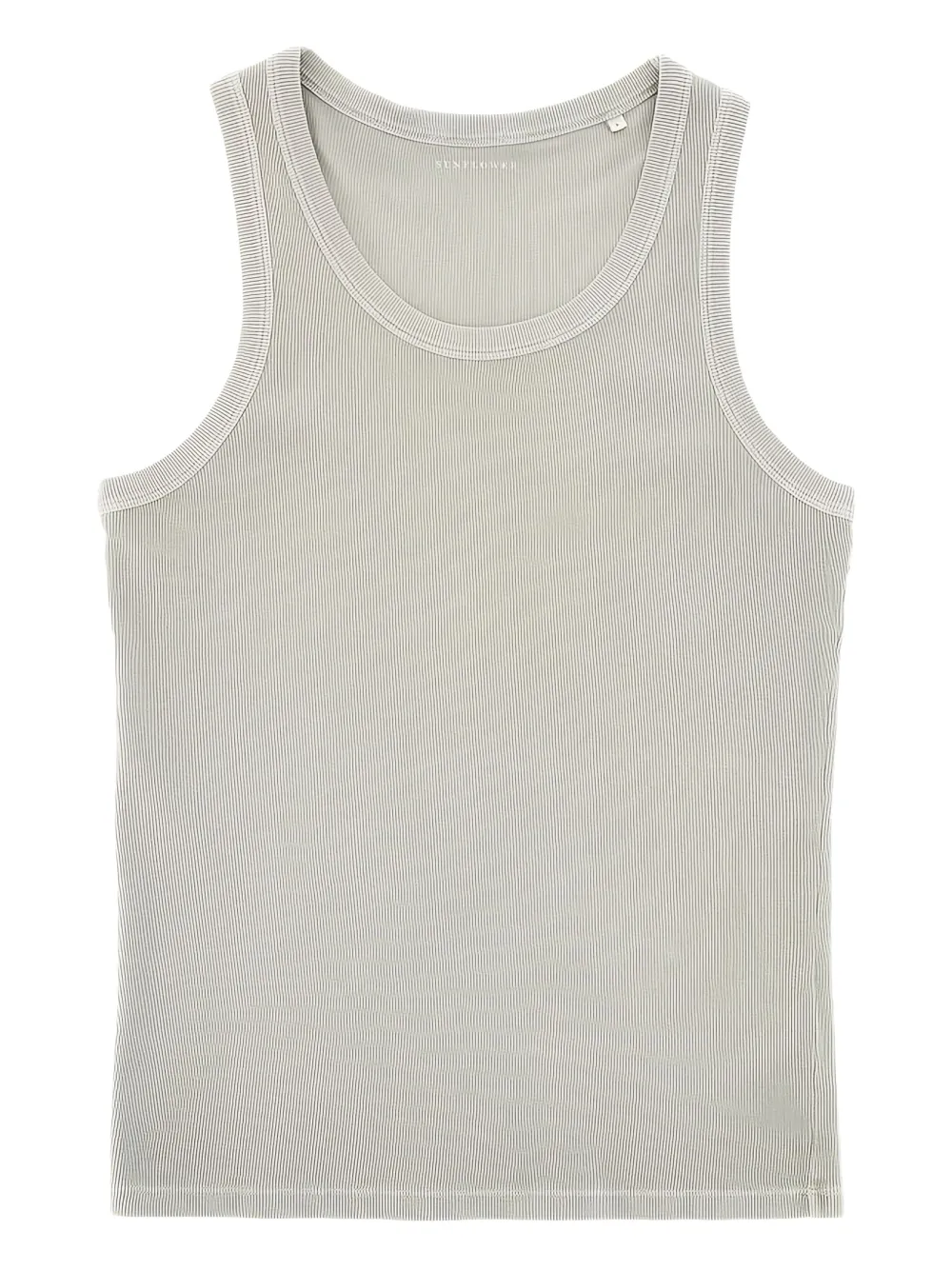 Sunflower ribbed tank top | Grey | Image 1