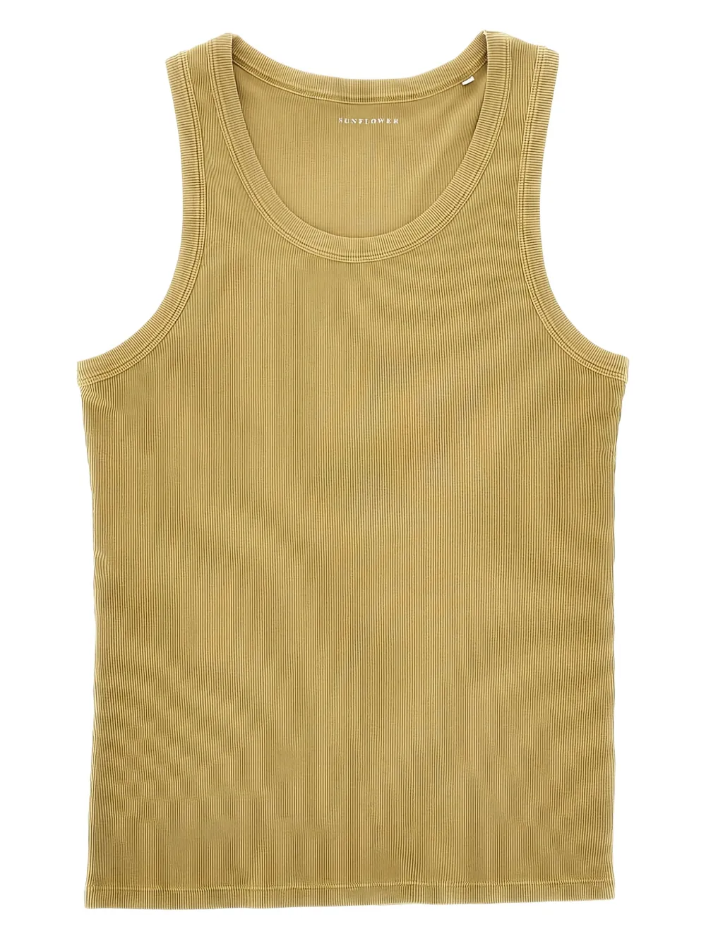 Sunflower Geripptes Trägershirt | Grün | Image 1