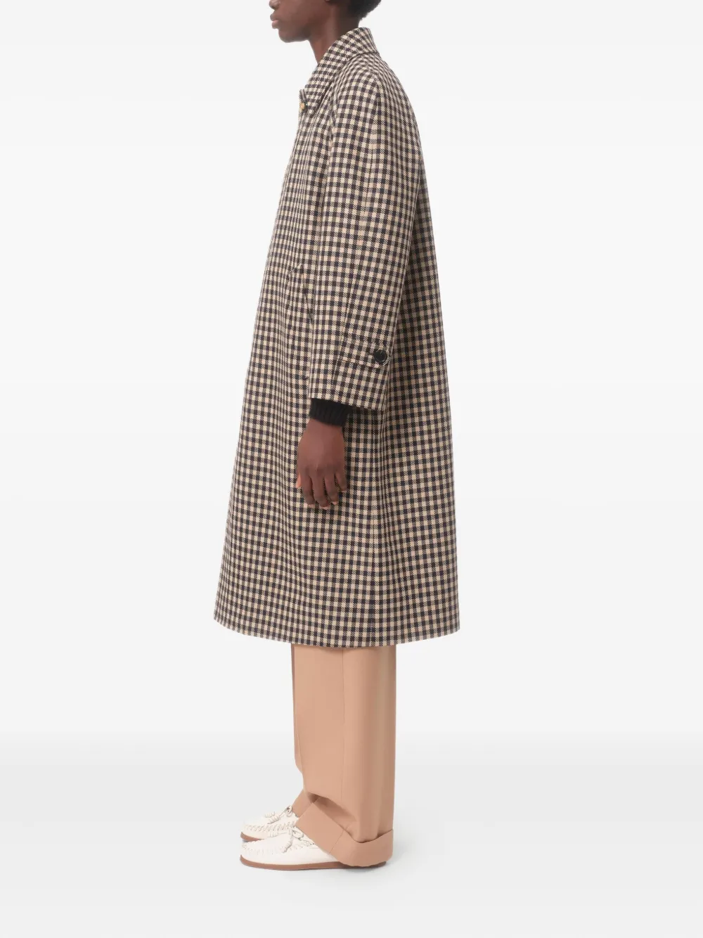 Valentino Garavani Geruite jas Beige