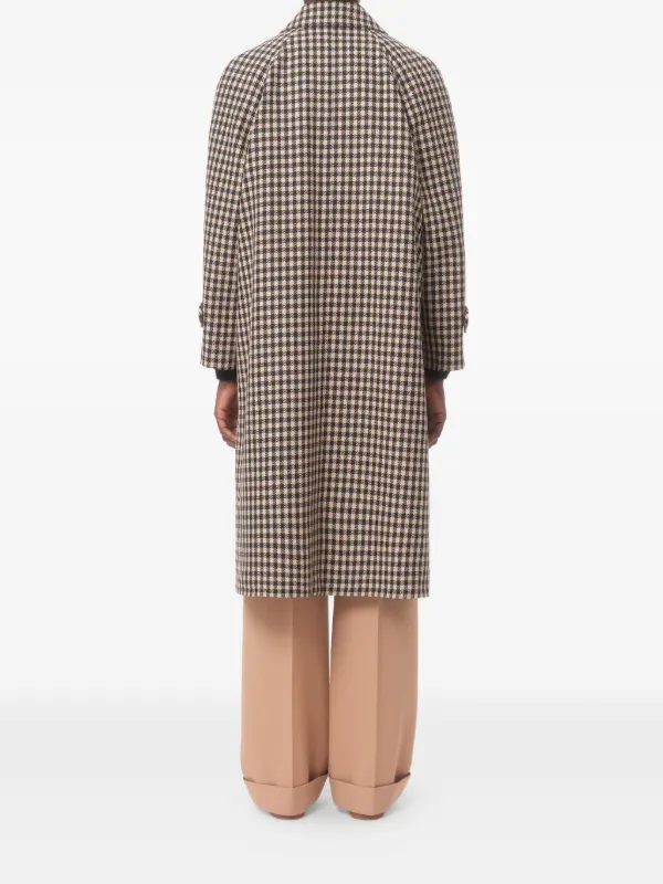 Valentino Garavani ヴィシー コットン＆ウール シングルコート