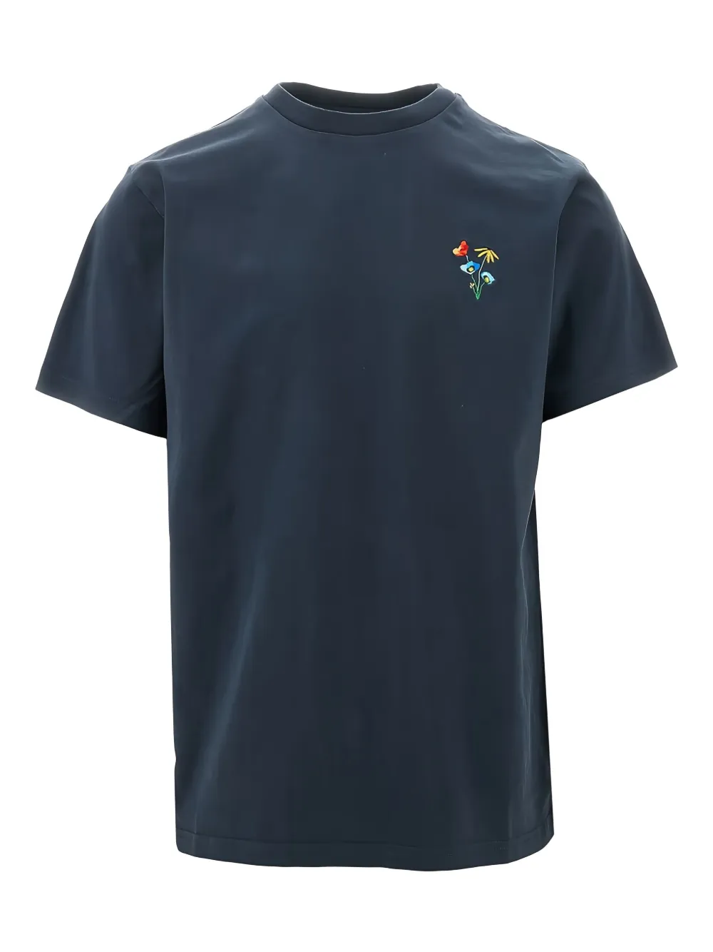 Element floral-motif T-shirt