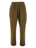 Foret Calm textured drawstring trousers - Green