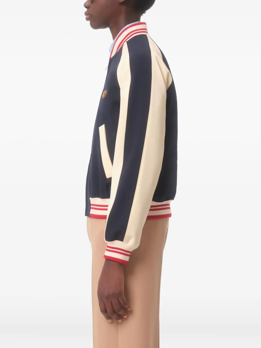 Valentino Garavani VLogo bomberjack Blauw