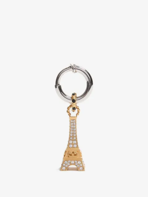 Valentino Garavani Chez Valentino single earring in metal and swarovski® crystals