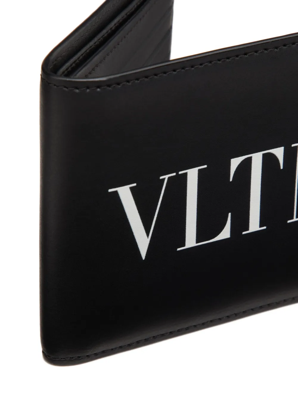 Valentino Garavani VLTN portemonnee Zwart