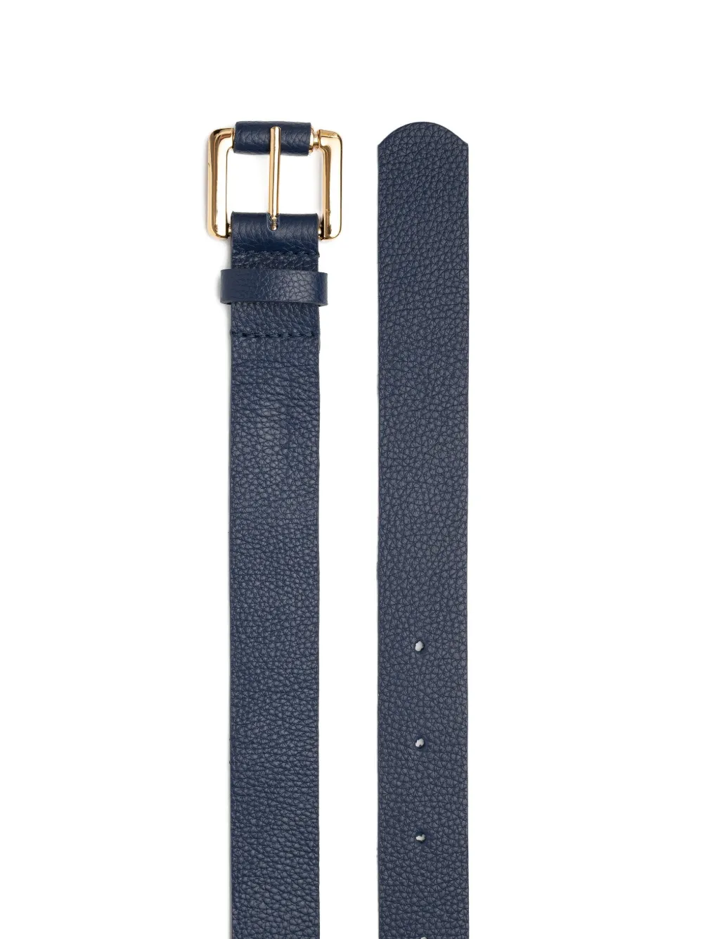 Studio Chofakian Strata leather belt - Blauw