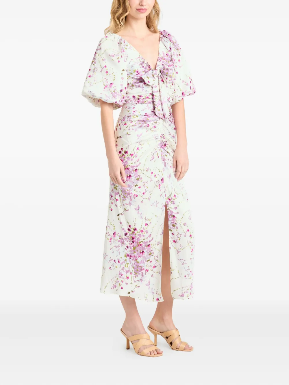 Shop Cinq À Sept Midsummer Bloom Brenton Dress