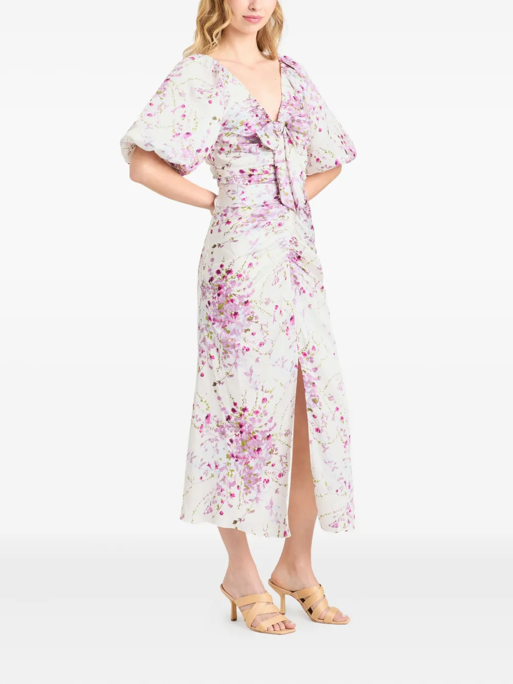 Shop Cinq À Sept Midsummer Bloom Brenton Dress