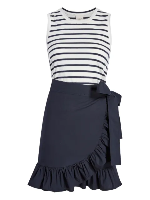 Cinq A Sept striped Dahlia dress