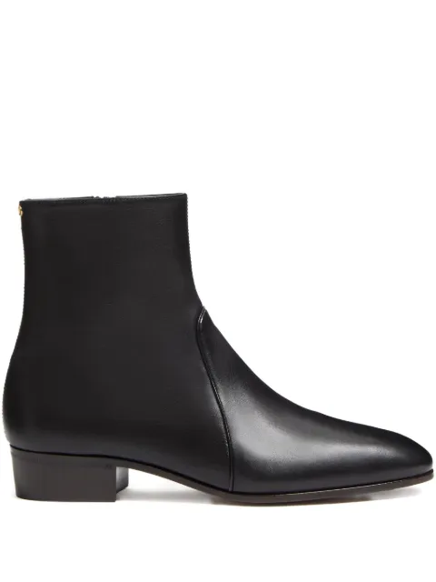 Valentino Garavani Pat VLogo Signature zip-up boots