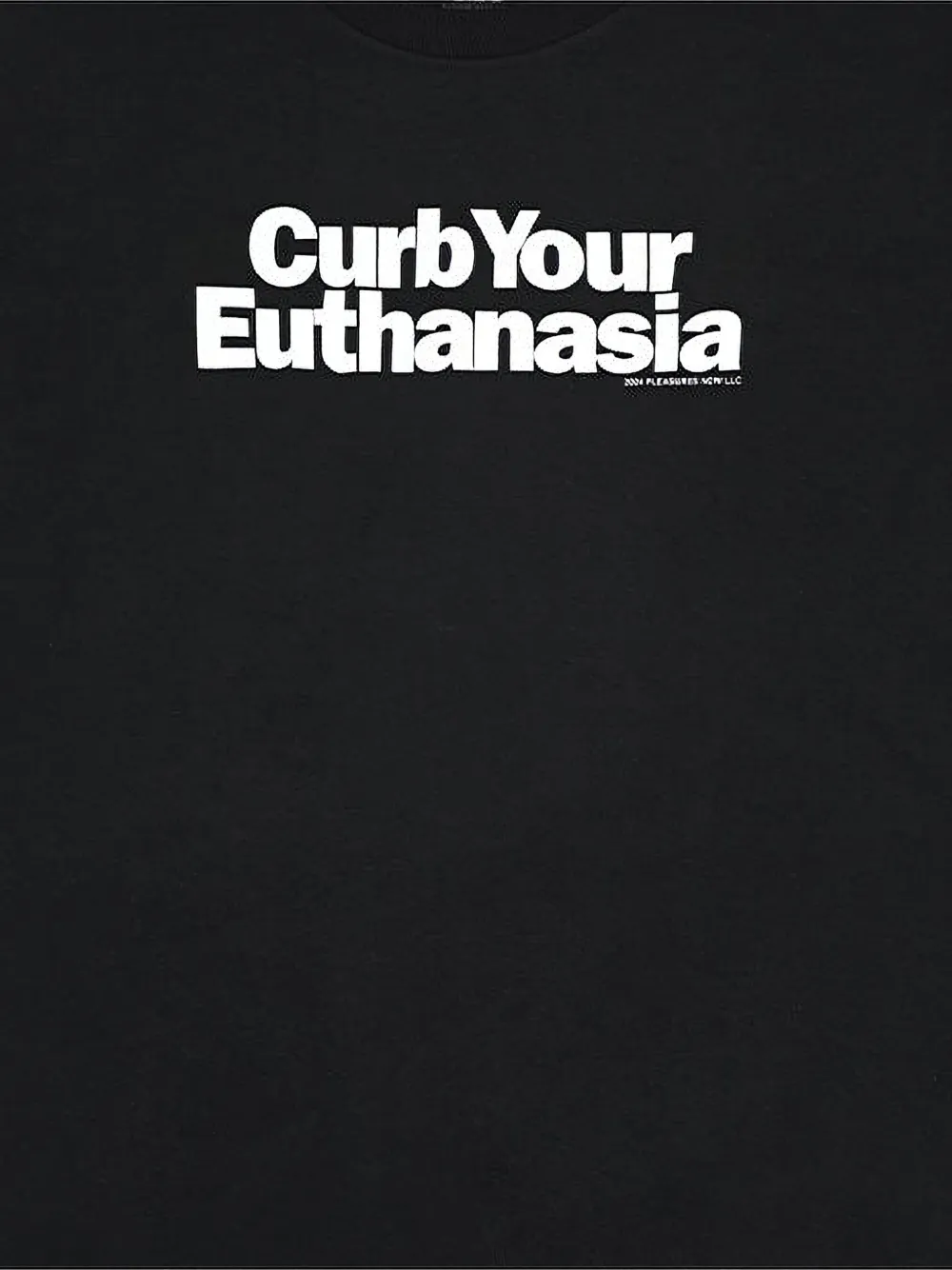 Pleasures Curb T-shirt - Zwart