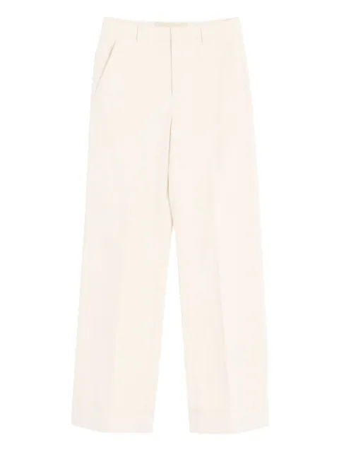 Valentino Garavani cuffed cotton trousers