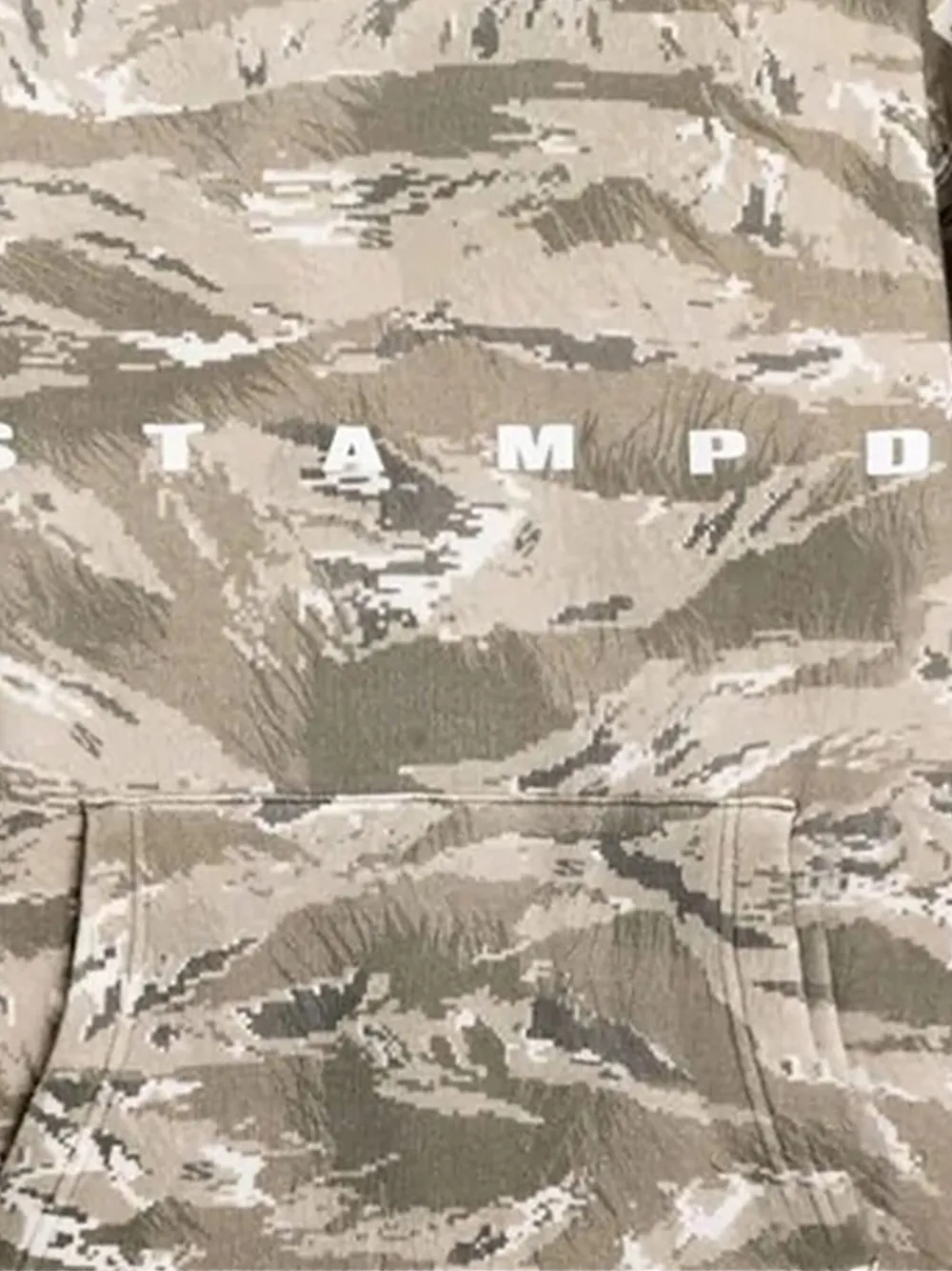 Stampd Strike-logo Hoodie In Gray
