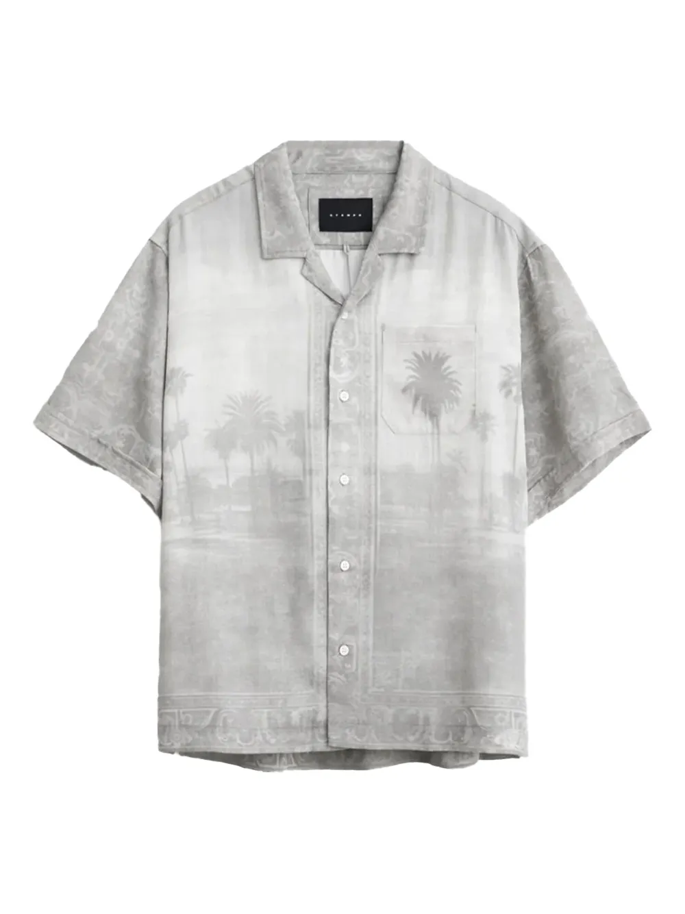 Stampd Palm Rug shirt | Grey | Image 1