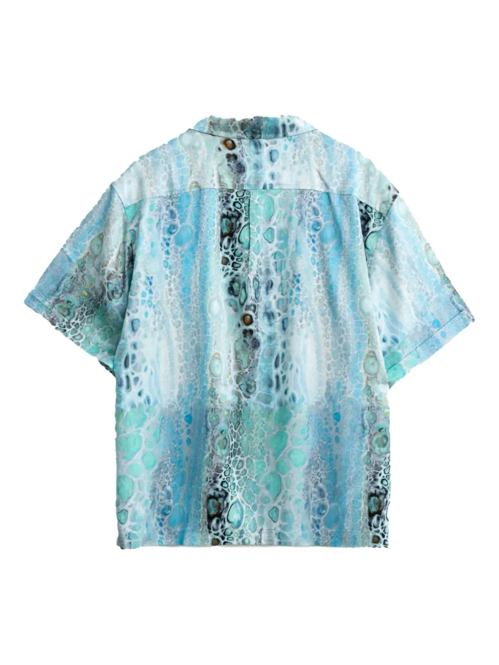 Stampd Malibu Leopard shirt - Blauw